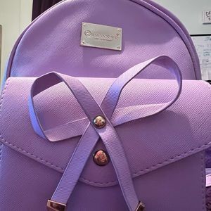 Small purple backpack